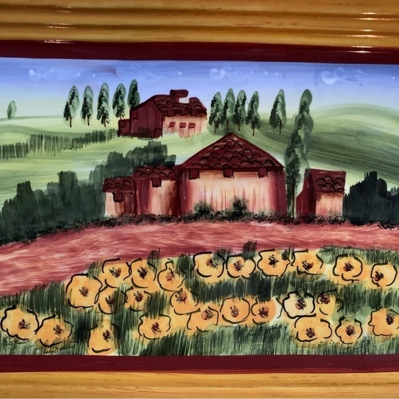 Vintage Douce Provence Romancing Provence Collections Large Platter - Picture 2 of 4